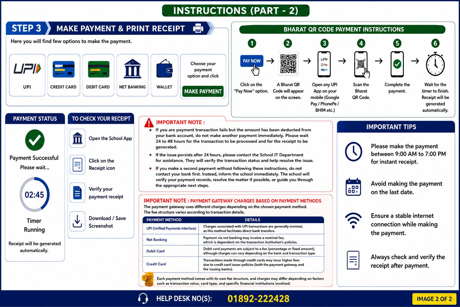 Online Fee Information 2